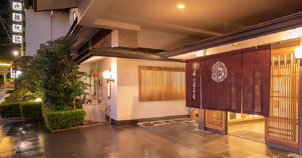 舘山寺温泉山水館欣龍【公式】静岡の温泉宿の外観